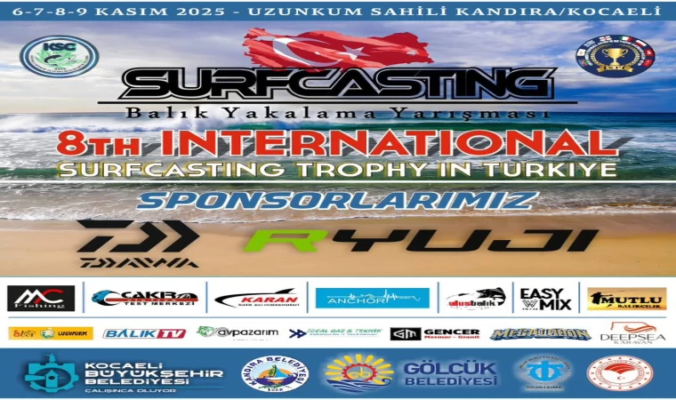 KSC 8. Uluslararası Surfcasting Balık Yakalama Yarışması KSC 8. Uluslararası Surfcasting Balık Yakalama Yarışması