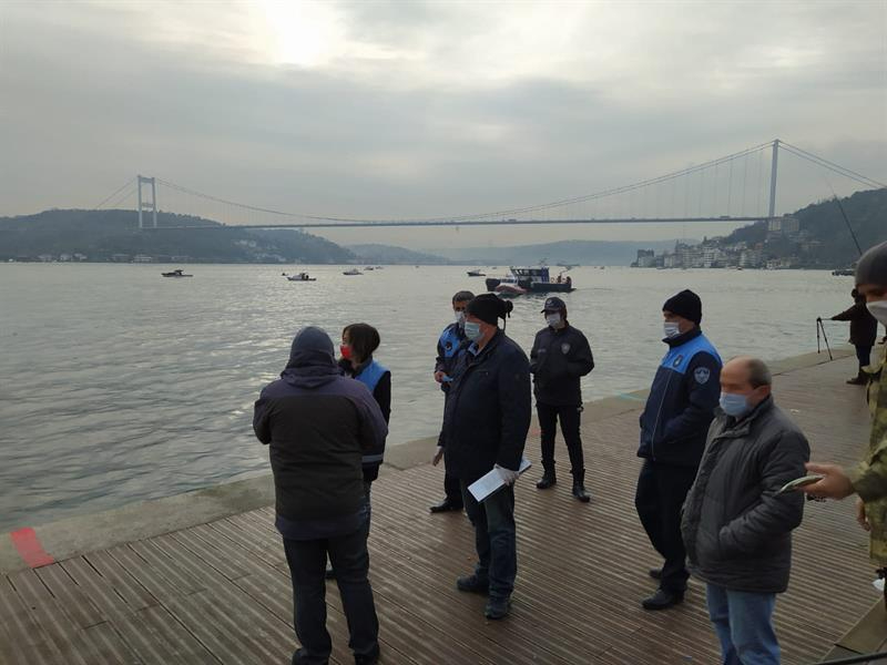İstanbul'da 3 Bölgede Olta Balıkçılığı Denetimi