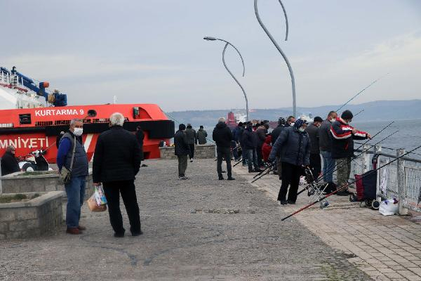 Kısıtlama sonrası Çanakkale'de İskele Coştu