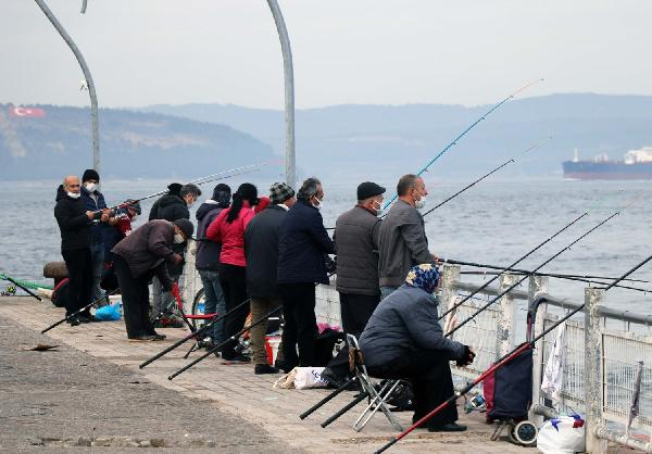 Kısıtlama sonrası Çanakkale'de İskele Coştu