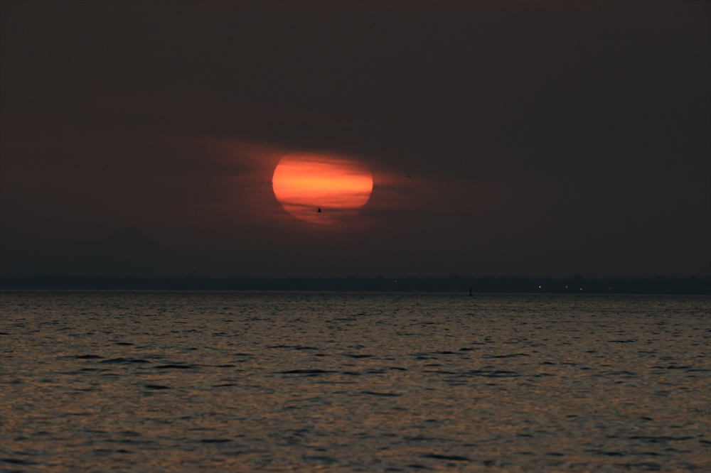 İzmir'de gün batımı