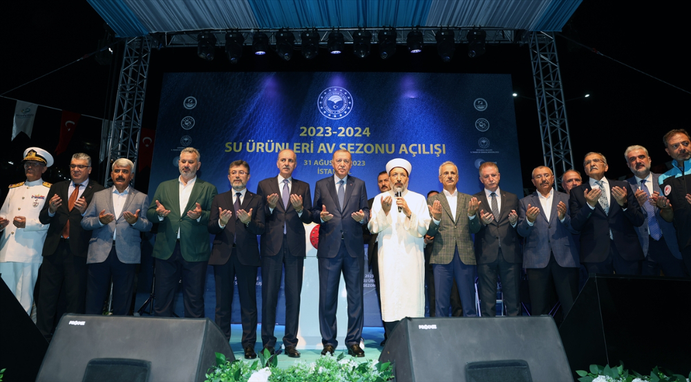 Cumhurbaşkanı Erdoğan, 2023-2024 su ürünleri av sezonu açılışında konuştu