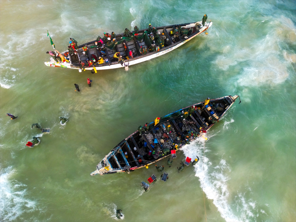 Senegal’de halkın geçim kaynağı ‘’balıkçılık’’