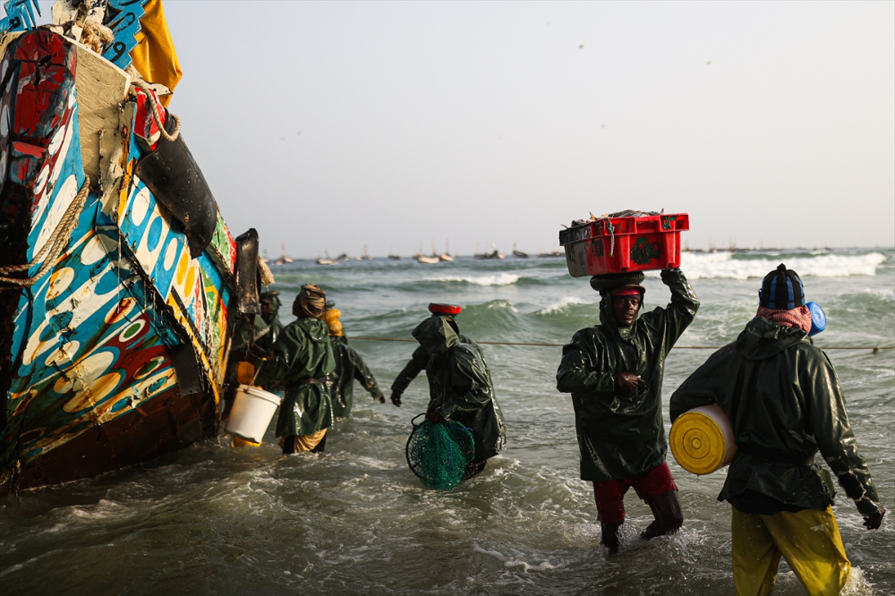 Senegal’de halkın geçim kaynağı ‘’balıkçılık’’