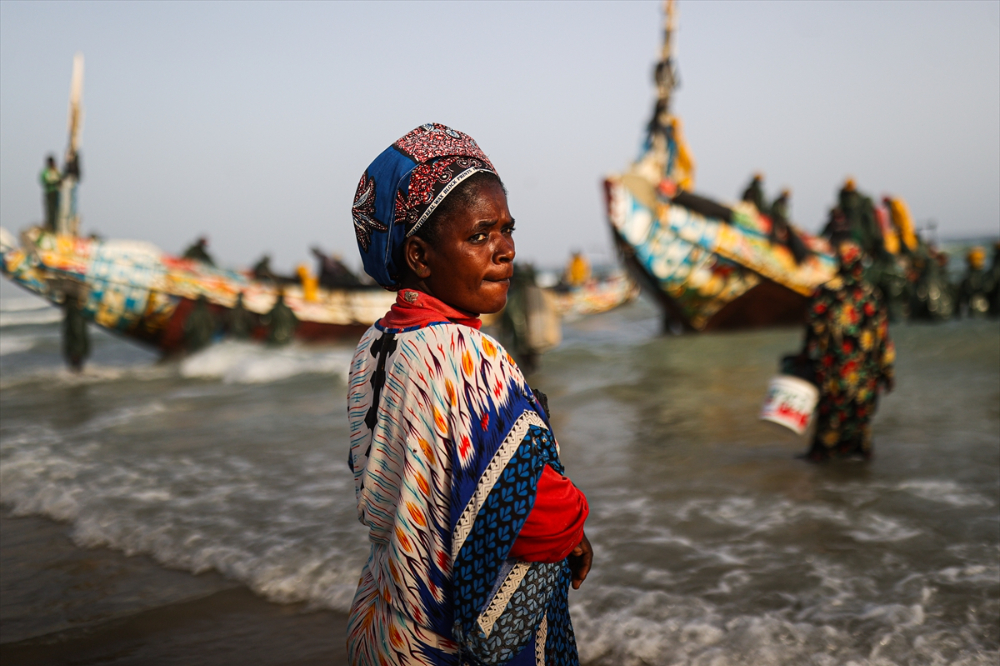 Senegal’de halkın geçim kaynağı ‘’balıkçılık’’