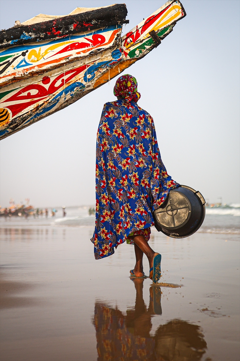 Senegal’de halkın geçim kaynağı ‘’balıkçılık’’