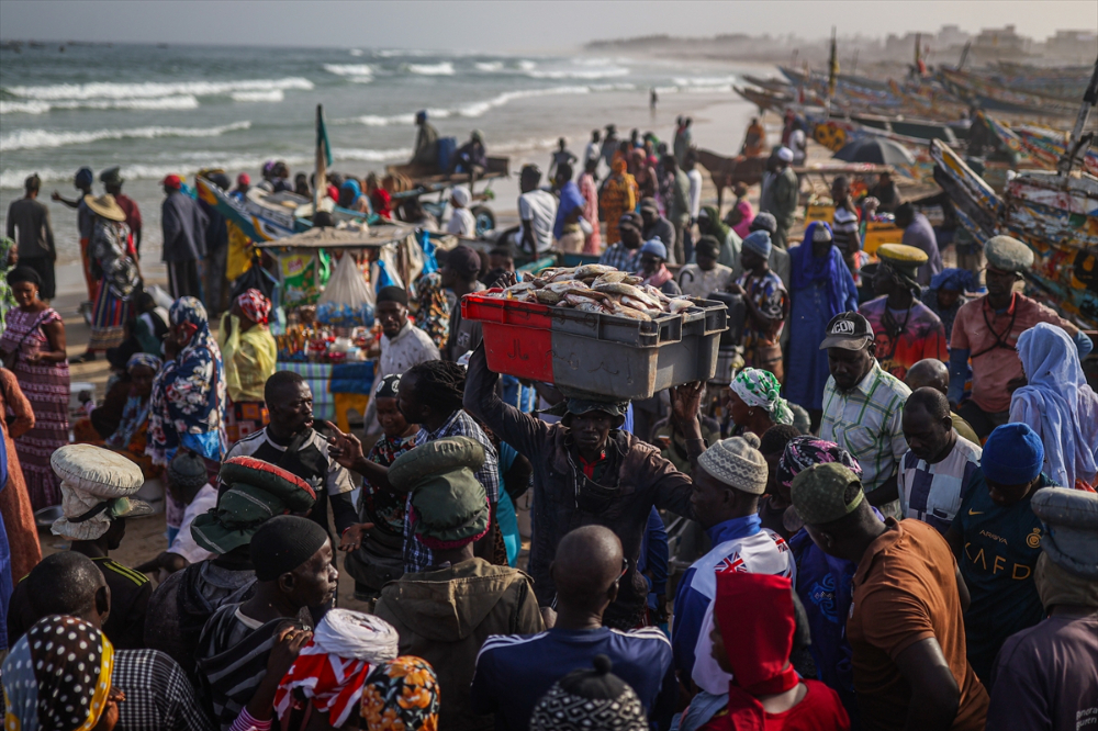 Senegal’de halkın geçim kaynağı ‘’balıkçılık’’