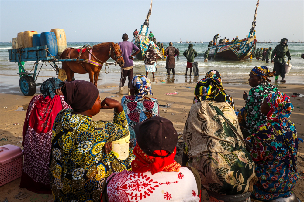 Senegal’de halkın geçim kaynağı ‘’balıkçılık’’