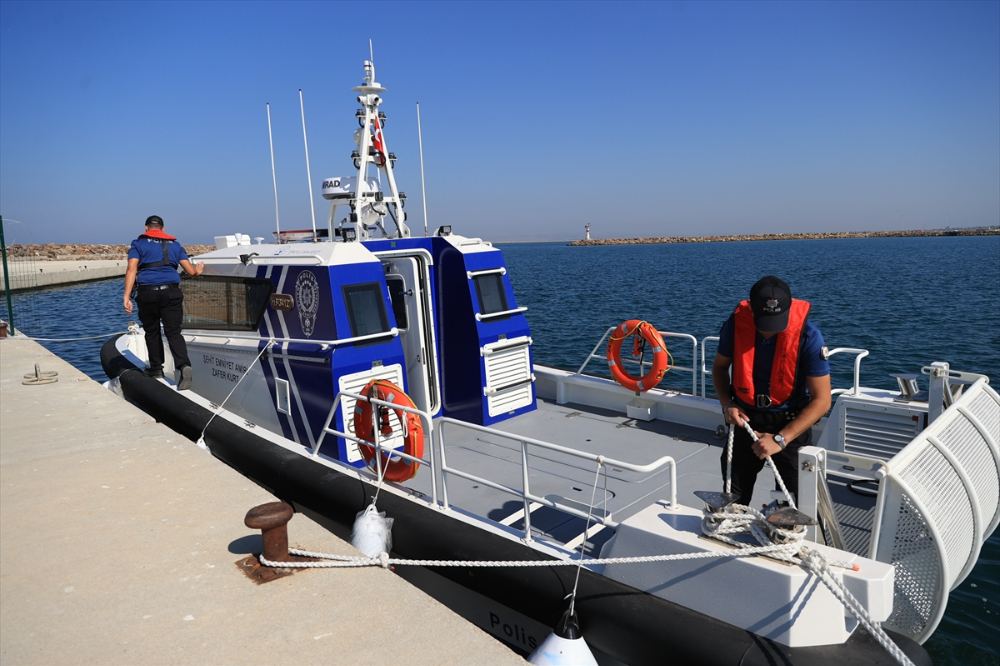 Edirne'de deniz polisi göreve başladı