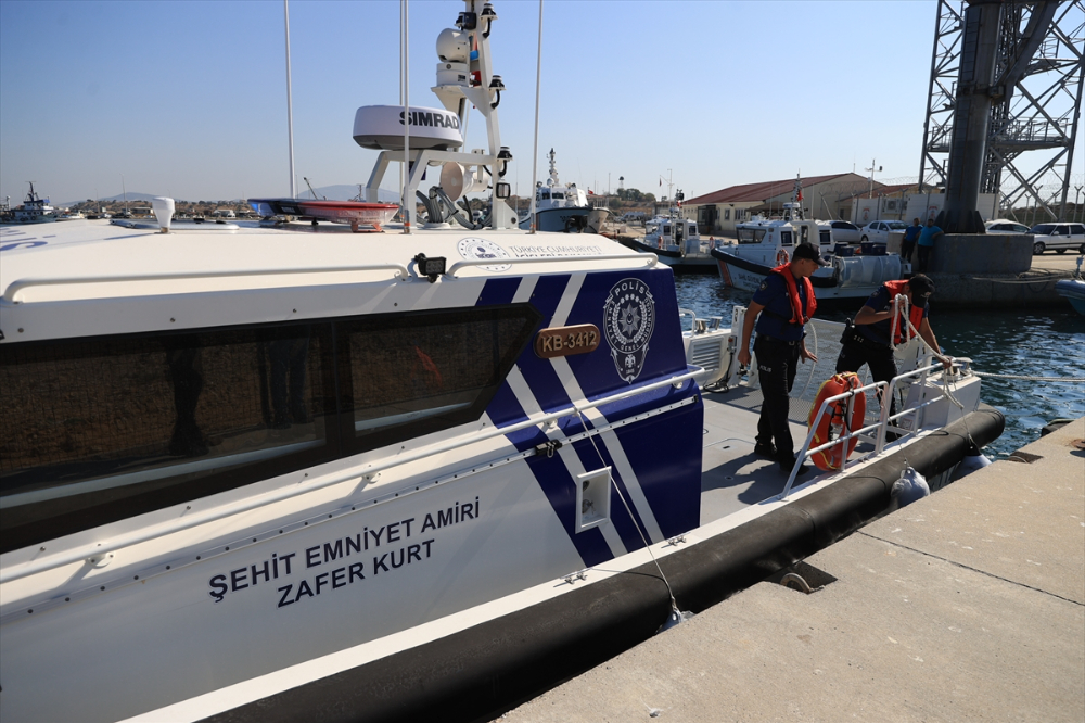 Edirne'de deniz polisi göreve başladı