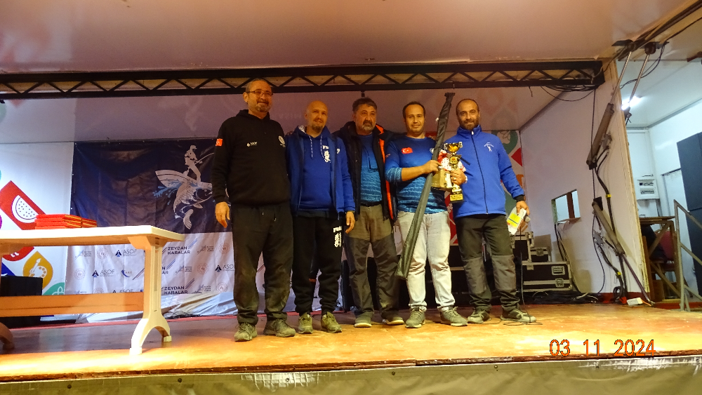 6. Akdeniz Surfcasting Turnuvası Sonuçlandı