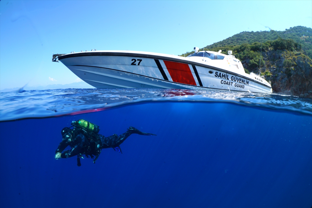 Dört mevsim dalış imkanı sunan Fethiye'nin su altı güzellikleri