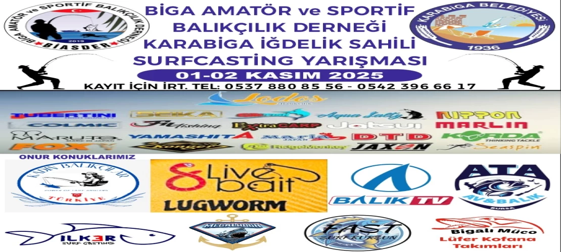 Çanakkale'de Surfcasting Fırtınası Esecek