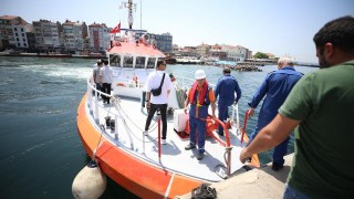 Çanakkale'de "Kılavuz Kaptanlar Haftası" kutlandı