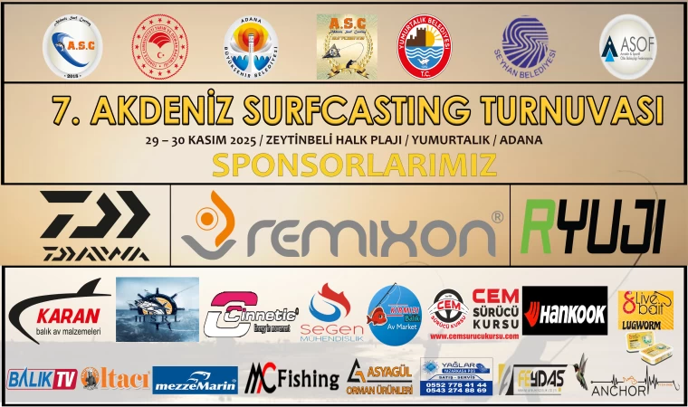 7. AKDENİZ SURFCASTING TURNUVASI