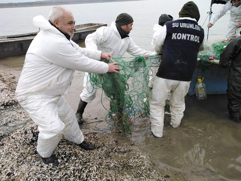 Terkos Gölü'nde Yasadışı Ticari Balık Avcılığı Denetimi