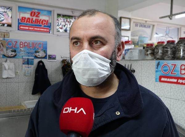 Trabzon’da kısıtlamada balığa ilgi