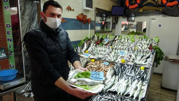 Lüfer'in fiyatında düşüş gözlendi