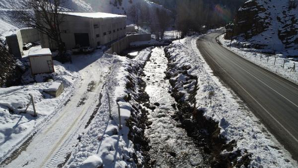 12 ton alabalık telef oldu