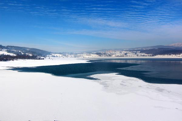 Bolu'da Gölköy Barajı'ndan Doğa Manzaraları