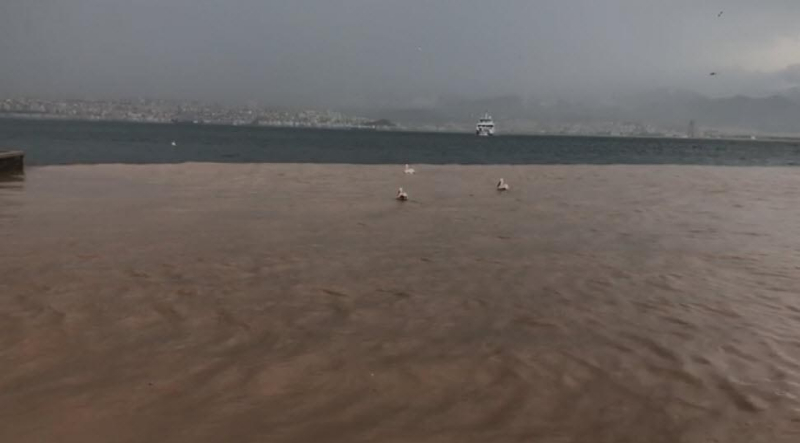 İzmir'i sağanak vurdu