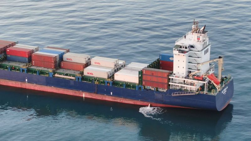 Balıkçı teknesine gemi çarptı