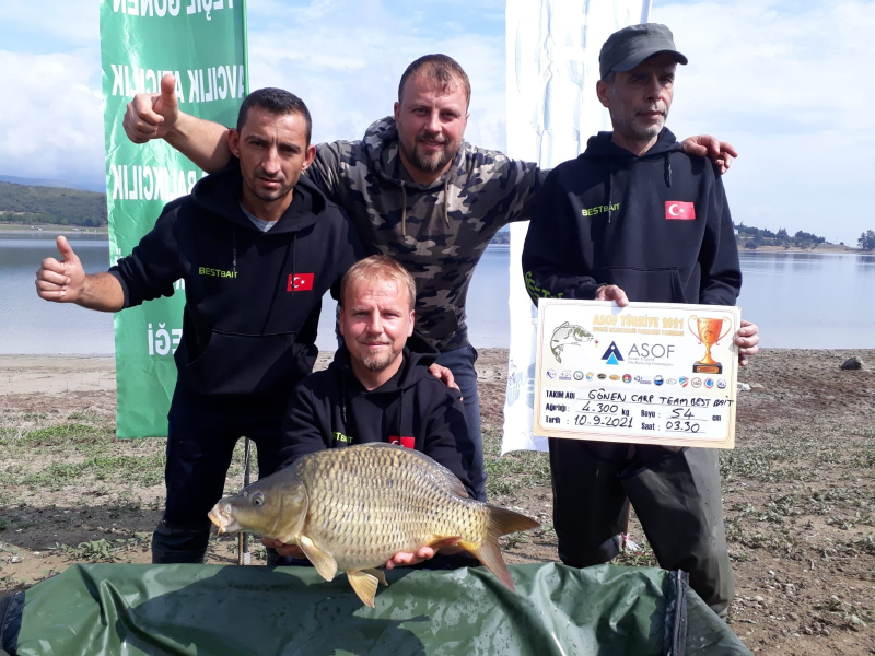 ASOF Carp Turkey 2021 Sportif Sazan Balığı Tutma Yarışması