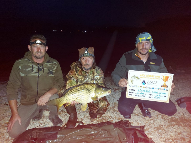 ASOF Carp Turkey 2021 Sportif Sazan Balığı Tutma Yarışması