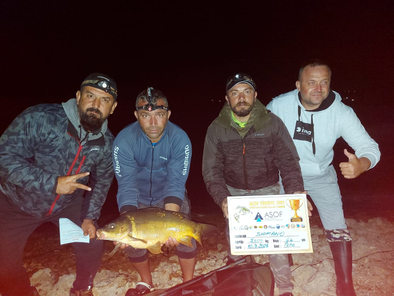 ASOF Carp Turkey 2021 Sportif Sazan Balığı Tutma Yarışması