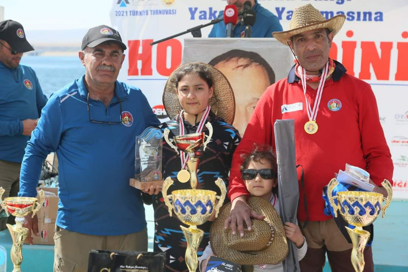 Ayhan Nuri Şimşek adına KOBDER Turna Balığı Yakalama Yarışması