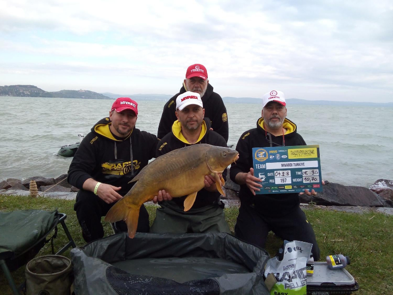 Mivardi Türkiye Macaristan IBCC Balaton Yarışmasında