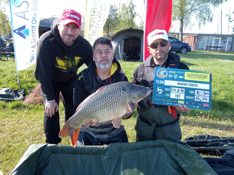 Mivardi Türkiye Macaristan IBCC Balaton Yarışmasında