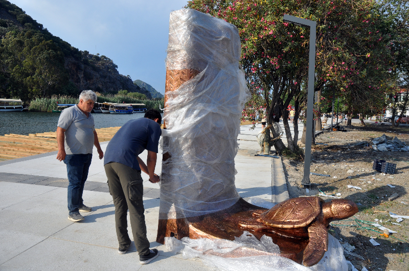 Muğla'da "Kaptan June Anıtı" açıldı