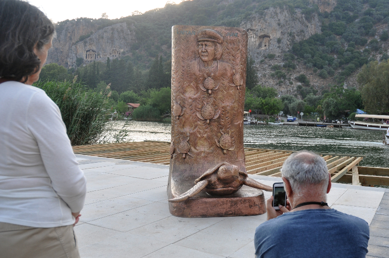 Muğla'da "Kaptan June Anıtı" açıldı