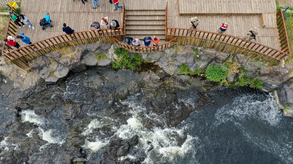 Jandarma ekipleri göç yolculuğundaki inci kefalini koruyor