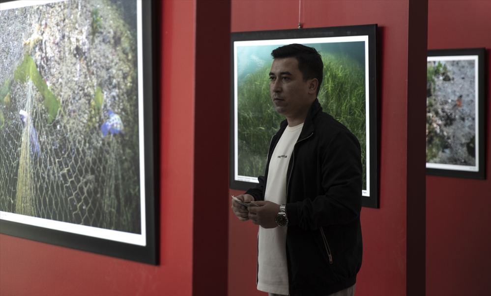 Başkentte "Hayalet Ağlar ve Marmara'ya hayat verenler" fotoğraf sergisi açıldı