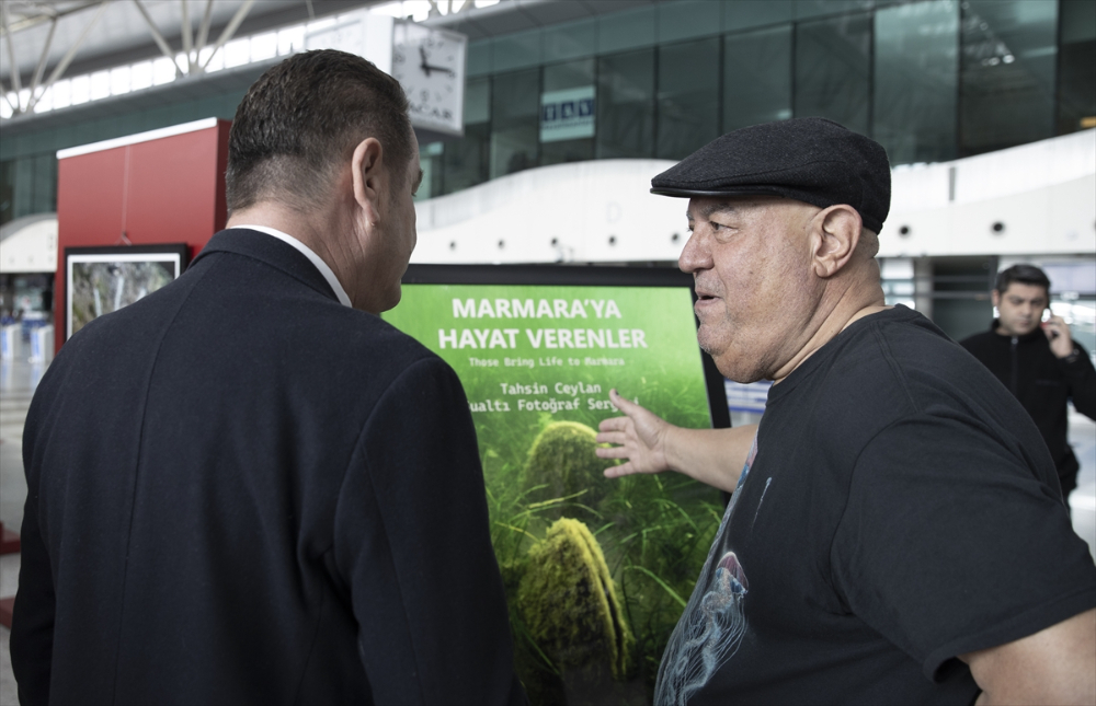 Başkentte "Hayalet Ağlar ve Marmara'ya hayat verenler" fotoğraf sergisi açıldı
