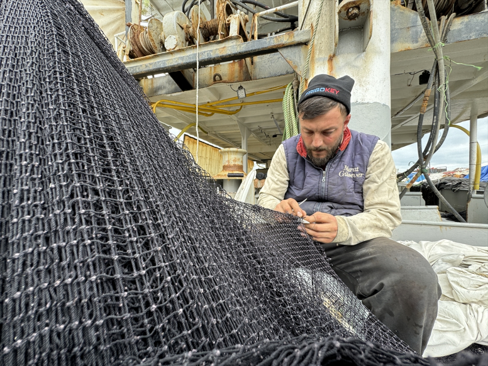 Karadenizli tayfalar, Tekirdağ'da sezonluk mesailerinde sona geldi