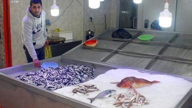 Doğu Karadeniz'de balıkçılar fırtına nedeniyle denize açılamayınca balık tezgahları boş kaldı