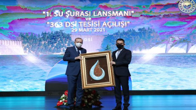 Cumhurbaşkanı Erdoğan: Meclis'te Su Kanunu hazırlıyoruz