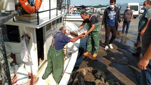 Mersinli balıkçılar denizden "bereketle" döndü