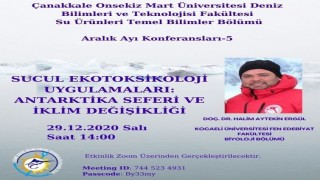 Aralık Ayı konferanslarının beşincisi Zoom'da