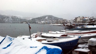 Batı Karadeniz'de kar nedeniyle balıkçılar denize açılamadı, tezgahlar boşaldı