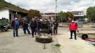 Datça'da balıkçı barınaklarında dip temizliği yapıldı