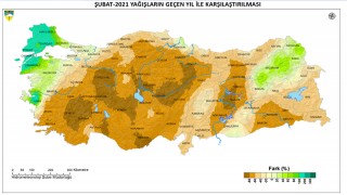Şubatta sıcaklık 2.8 derece arttı, yağışlar yüzde 47 azaldı