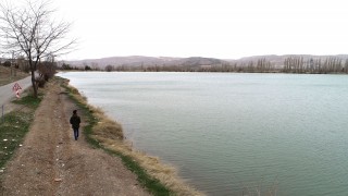 Suyu 25 metre çekilen Serpincik Göleti, son yağışlarla doldu