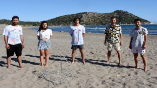 Demre ve Manavgat'ta ilk caretta caretta yuvaları korumaya alındı