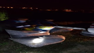 Kaçak avlanan 300 kilo inci kefali, imha edildi