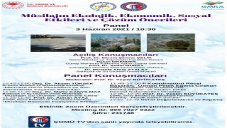 "Müsilajın Ekolojik, Ekonomik, Sosyal Etkileri ve Çözüm Önerileri" Adlı Panel Duyurusu