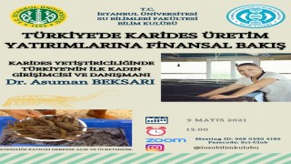 "Türkiye'de Karides Üretim Yatırımlarına Finansal Bakış" Başlıklı Zoom Etkinliği